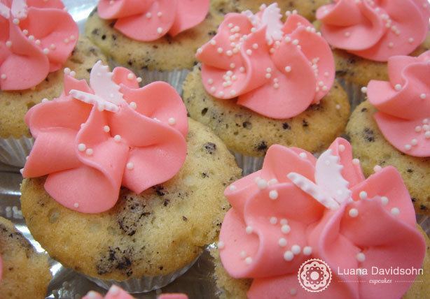 Cupcake Borboleta Festa de Menina | Confeitaria da Luana