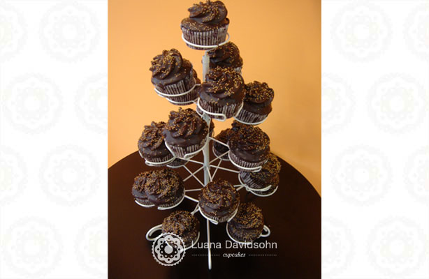 Cupcake para Casamento de Doce de Leite | Confeitaria da Luana