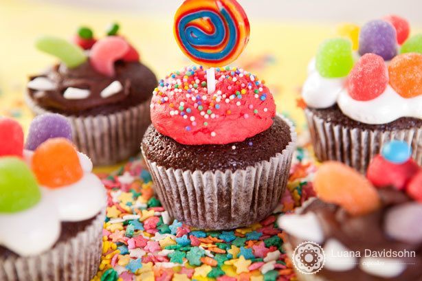 Cupcakes para Dia das Crianças | Confeitaria da Luana