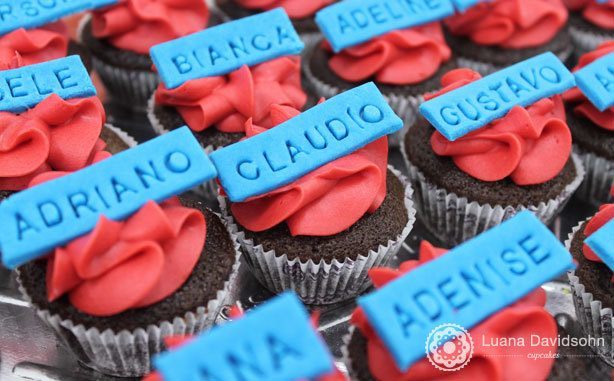 Cupcake personalizado com nome