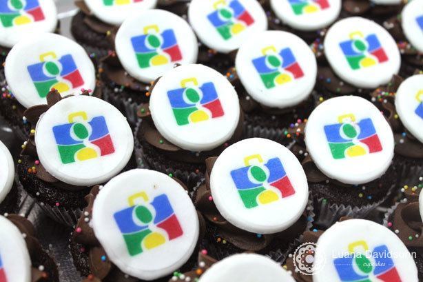 Cupcakes Google | Confeitaria da Luana