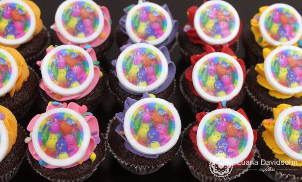 Cupcakes Backyardigans | Confeitaria da Luana