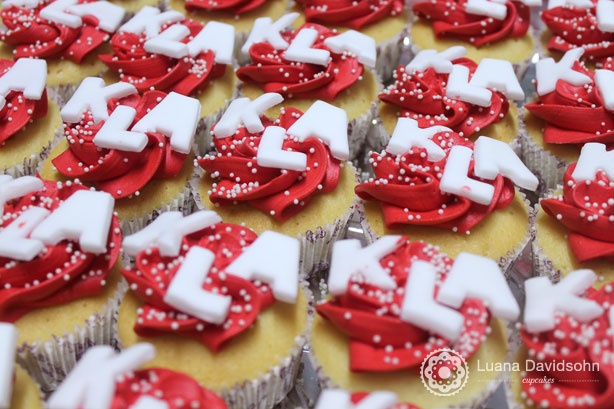 Vermelho e Branco | Confeitaria da Luana