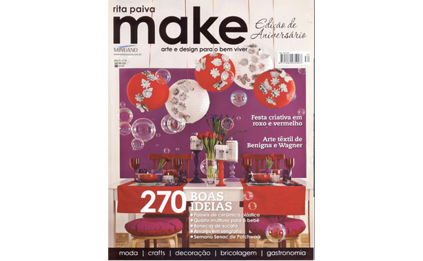 Revista Make com Cupcakes | Confeitaria da Luana