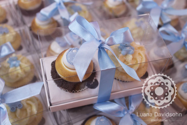 Cupcake para presente de maternidade | Confeitaria da Luana