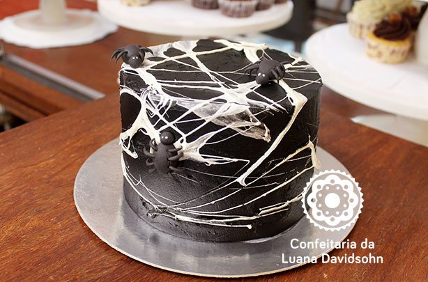 bolo de halloween