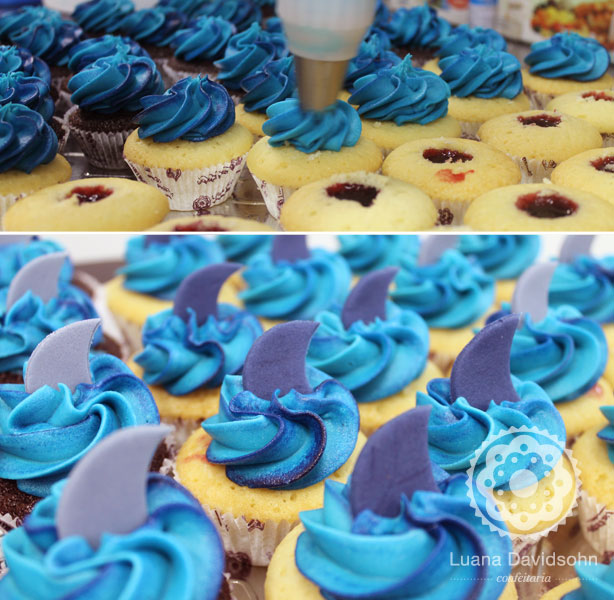 Cupcakes de Tubarão | Confeitaria da Luana
