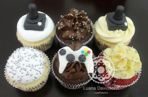 Cupcakes Videogame | Confeitaria da Luana