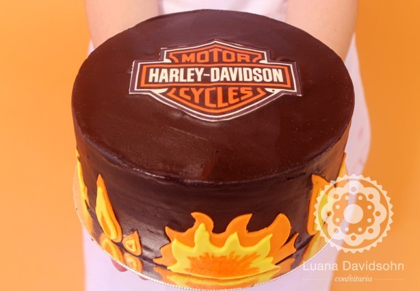 Bolo da Harley Davidson | Confeitaria da Luana