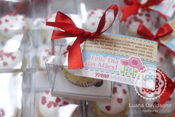 Cupcake Dia das Mães Tam | Confeitaria da Luana