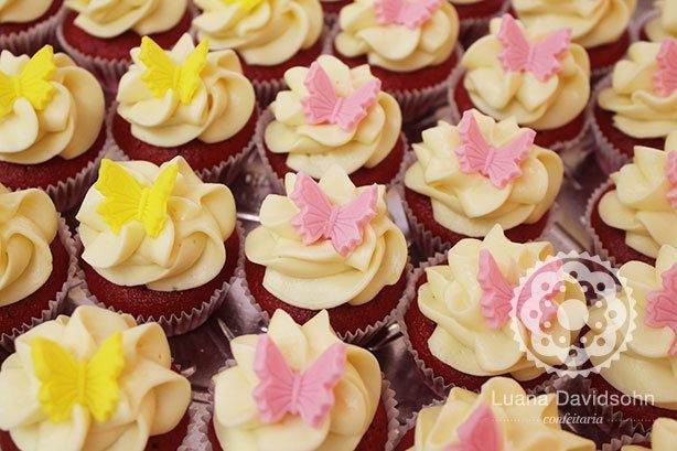 Cupcakes de jardim