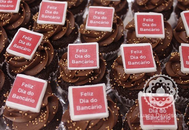 Cupcake Dia do Bancário