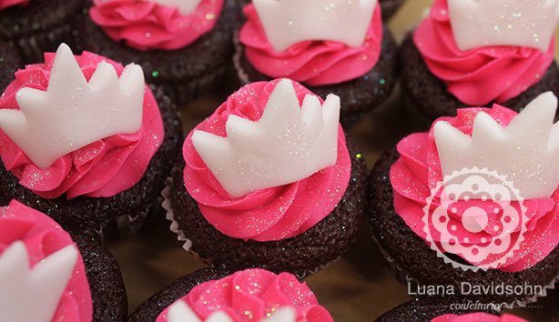Cupcakes Princesas Pink