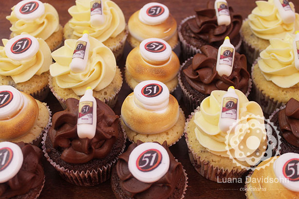 Cupcakes de Pinga | Confeitaria da Luana