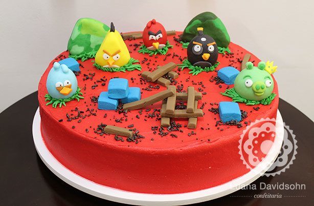 Festa do Angry Birds | Confeitaria da Luana