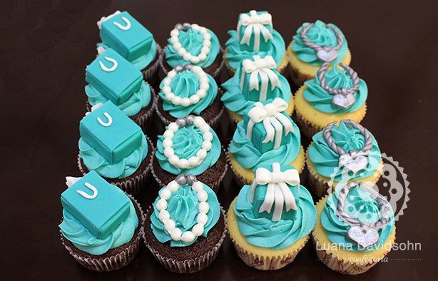 Cupcakes da Tiffanys | Confeitaria da Luana
