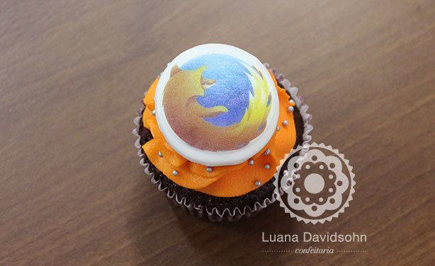 Cupcakes da Firefox
