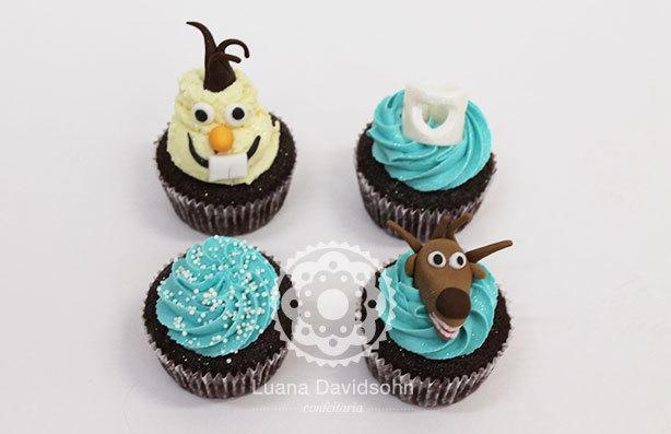 Cupcakes da Frozen