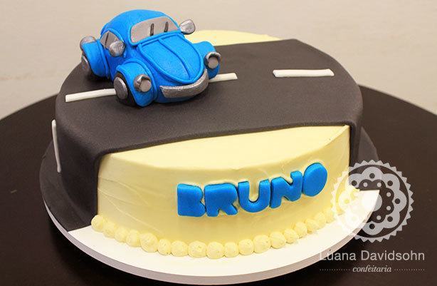 Bolo de Aniversário do Bruno | Confeitaria da Luana