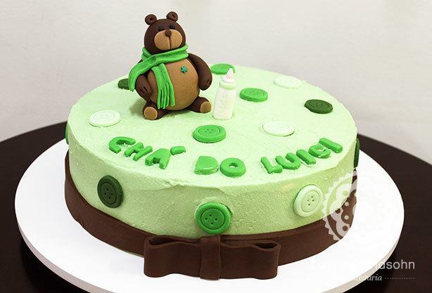 Bolo para Chá de Bebê do Luigi | Confeitaria da Luana