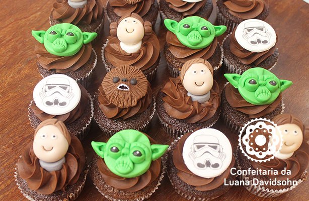 Cupcakes do Star Wars | Confeitaria da Luana