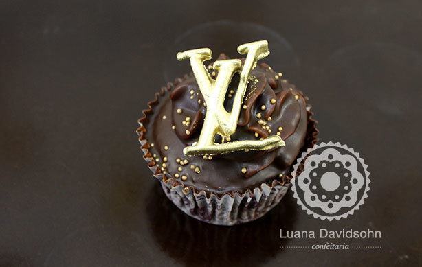 Cupcakes Louis Vuitton | Confeitaria da Luana