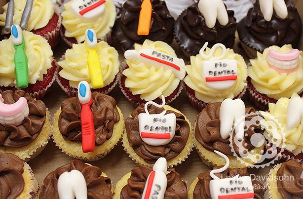 Cupcakes de Dentista | Confeitaria da Luana