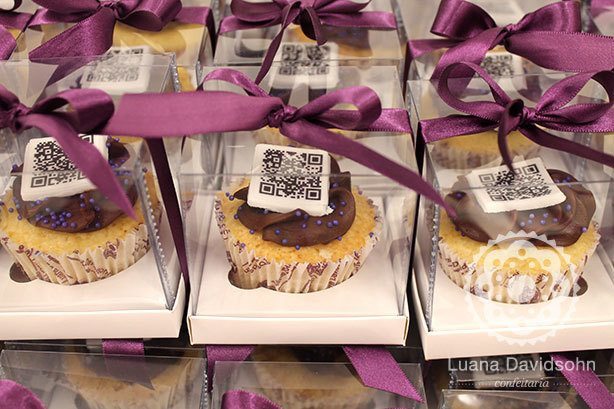 Cupcakes QR Code | Confeitaria da Luana