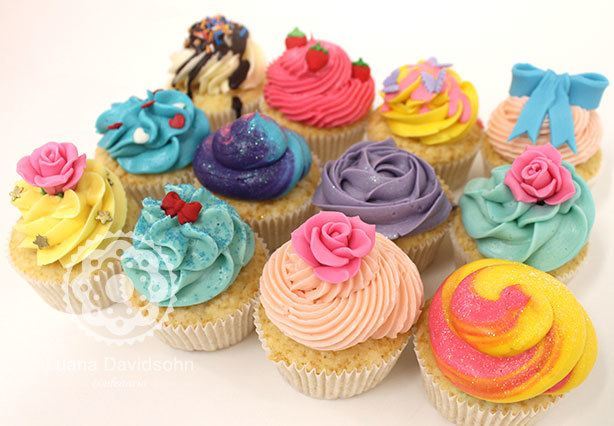 Cupcake colorido