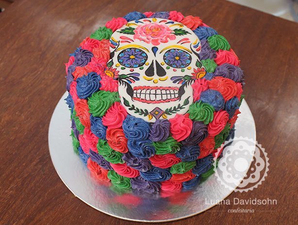 Bolo Festa Mexicana | Confeitaria da Luana