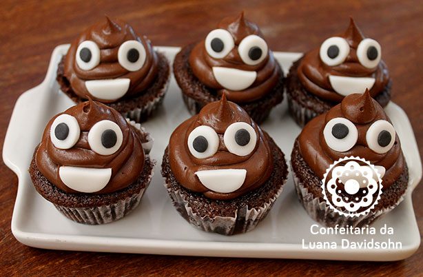 Cupcake Emoji | Confeitaria da Luana