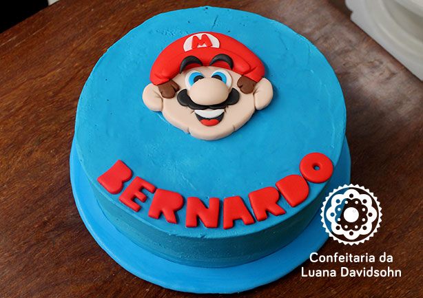 Bolo Mario Bros | Confeitaria da Luana