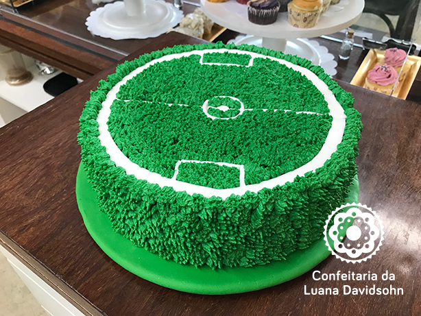 bolo de futebol